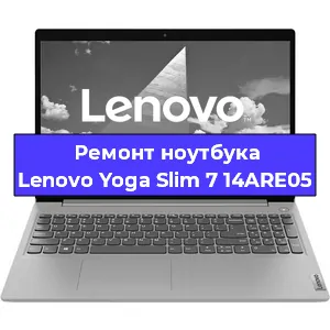 Замена кулера на ноутбуке Lenovo Yoga Slim 7 14ARE05 в Екатеринбурге